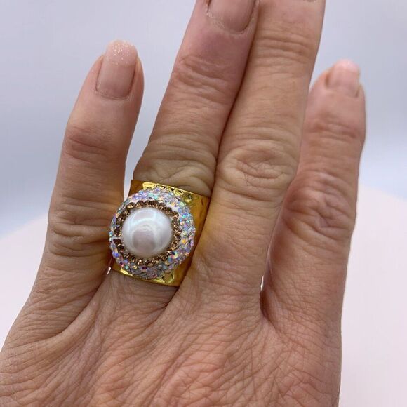 Betsey Johnson dress, sz 8, cream lace over coral lining, short sleeve, EUC - Picture 15 of 16